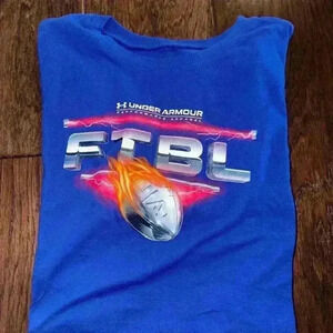 Under Armour Kids Blue Short Sleeve Tee